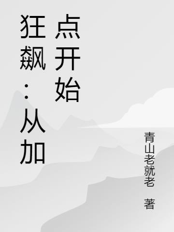 狂飙：从加点开始